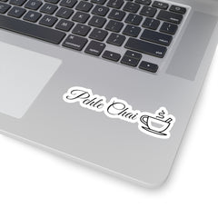 Chai Priority Sticker 4" × 4" White chai chai lover Coffee Fall Bestsellers gift Home & Living Kiss cut Magnets & Stickers Stickers Paper products