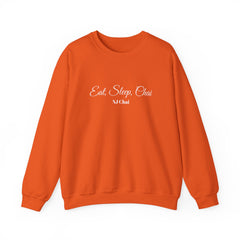 Chai Lover's Cozy Statement Sweatshirt Orange Chai Chai Lover Crew neck Gift Men's Clothing Regular fit Sweatshirts Unisex Women's Clothing Sweatshirt