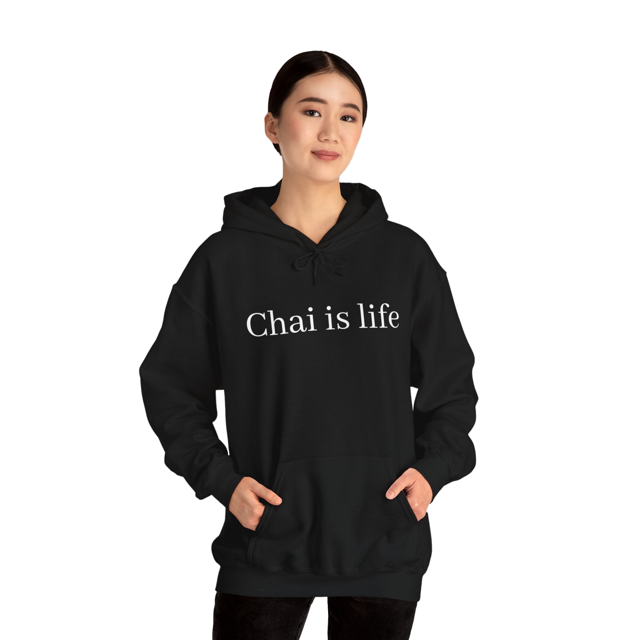 The Chai Life Sweatshirt Chai Chai Lover DTG Gift Hoodies Men's Clothing Regular fit Unisex Women's Clothing Hoodie