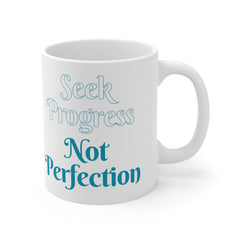 Progress Seekers Mug 11oz 11oz Chai Chai Lover Coffee Coffee Mugs Gift Holiday Picks Home & Living Kitchen Latte Mugs Sublimation Tea Tea lover Valentine's Day Picks White base Mug