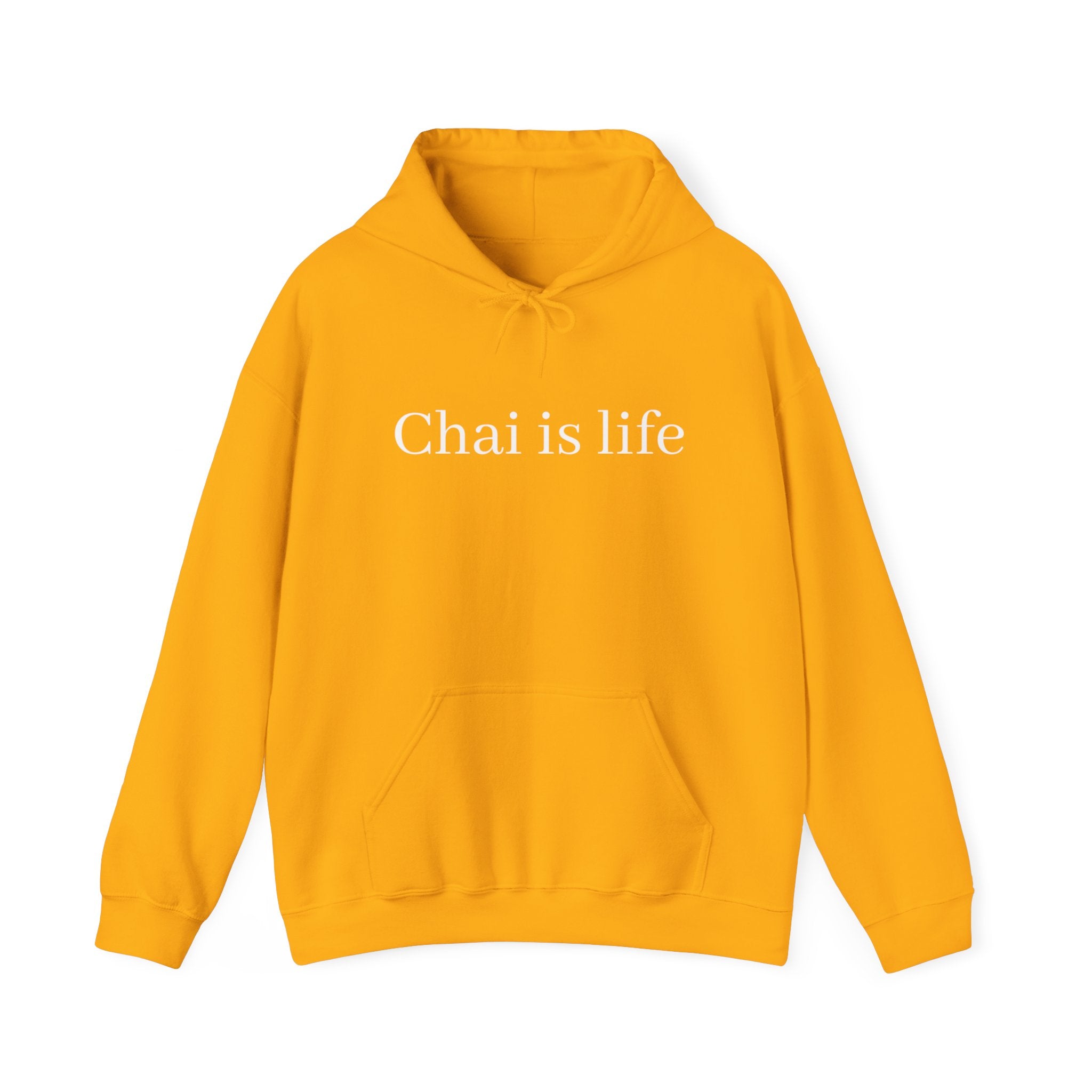 The Chai Life Sweatshirt Chai Chai Lover DTG Gift Hoodies Men's Clothing Regular fit Unisex Women's Clothing Hoodie