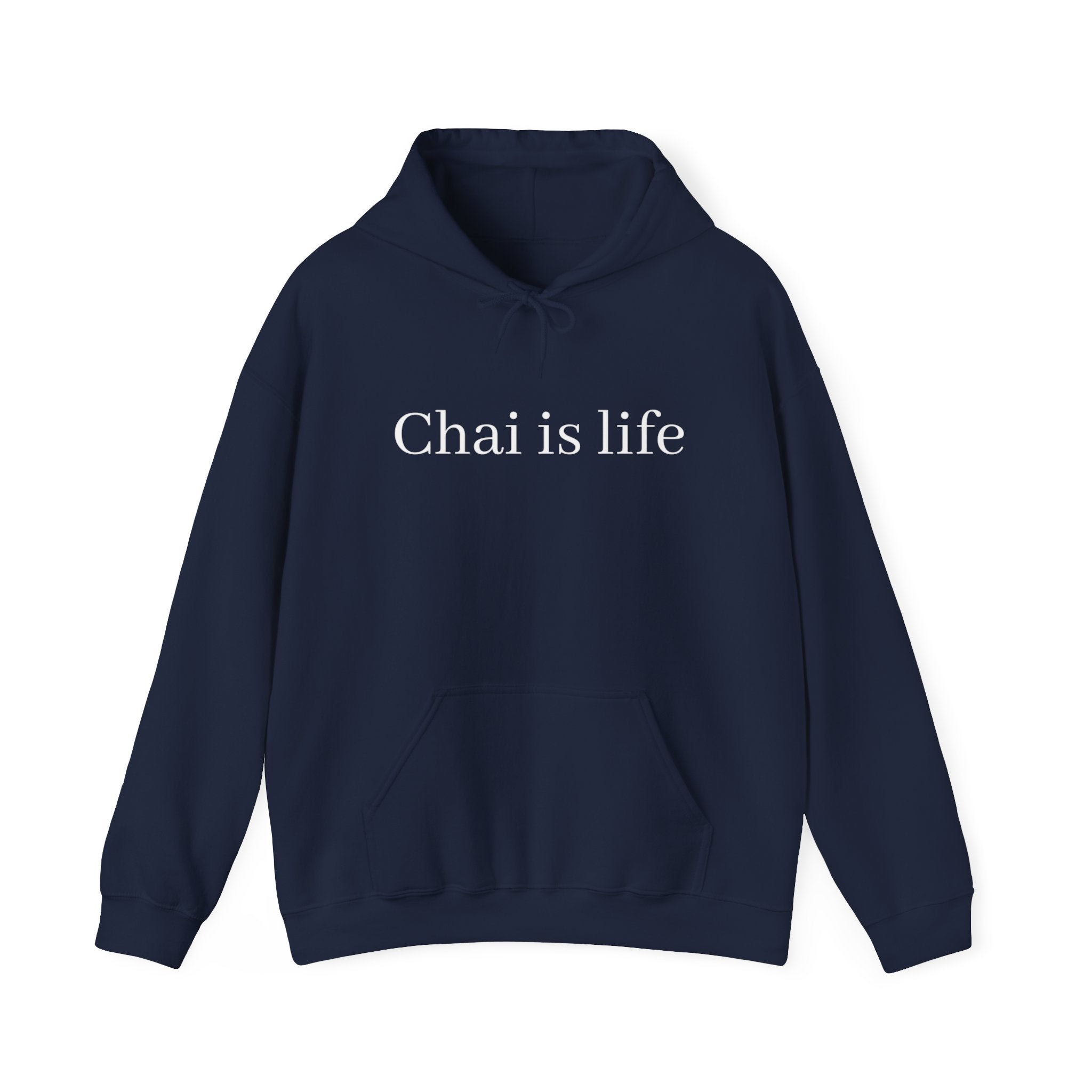 The Chai Life Sweatshirt Chai Chai Lover DTG Gift Hoodies Men's Clothing Regular fit Unisex Women's Clothing Hoodie