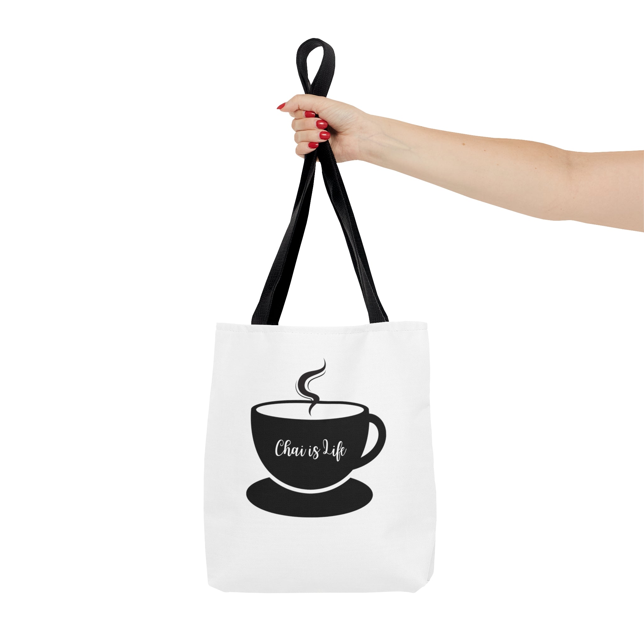 Chai Is Life Tote Bag Accessories All Over Print Assembled in the USA Assembled in USA Bags Made in the USA Made in USA Totes Bags