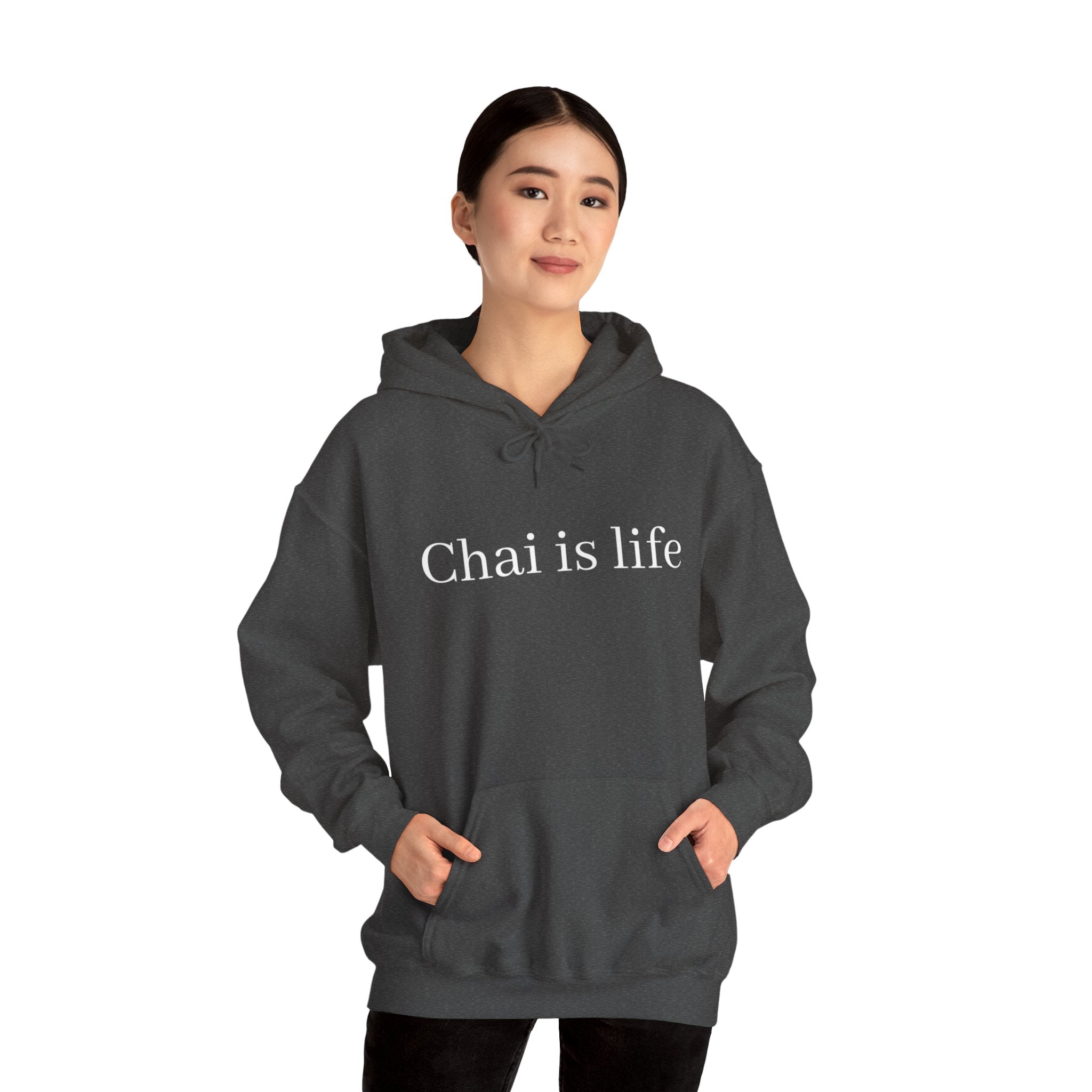 The Chai Life Sweatshirt Chai Chai Lover DTG Gift Hoodies Men's Clothing Regular fit Unisex Women's Clothing Hoodie