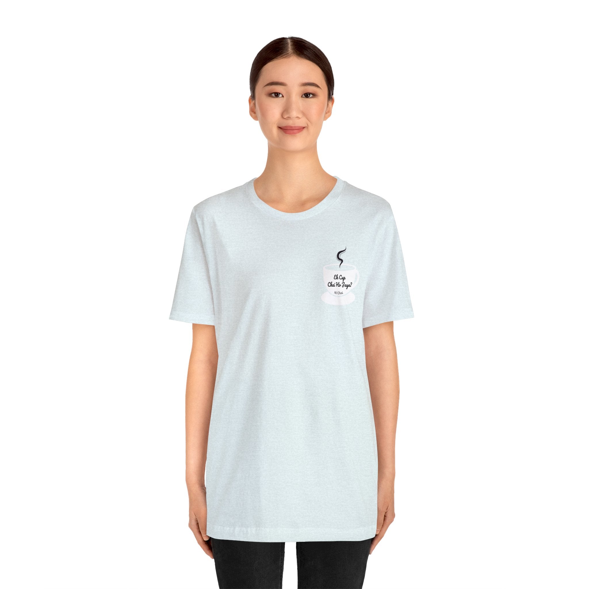 Ek Cup Chai Tshirt 2 day delivery Chai Chai Ho jaye? Chai Lover Cotton Crew neck DTG Express delivery Fast delivery Gift Men's Clothing Neck Labels Regular fit T-shirts Unisex Women's Clothing T-Shirt