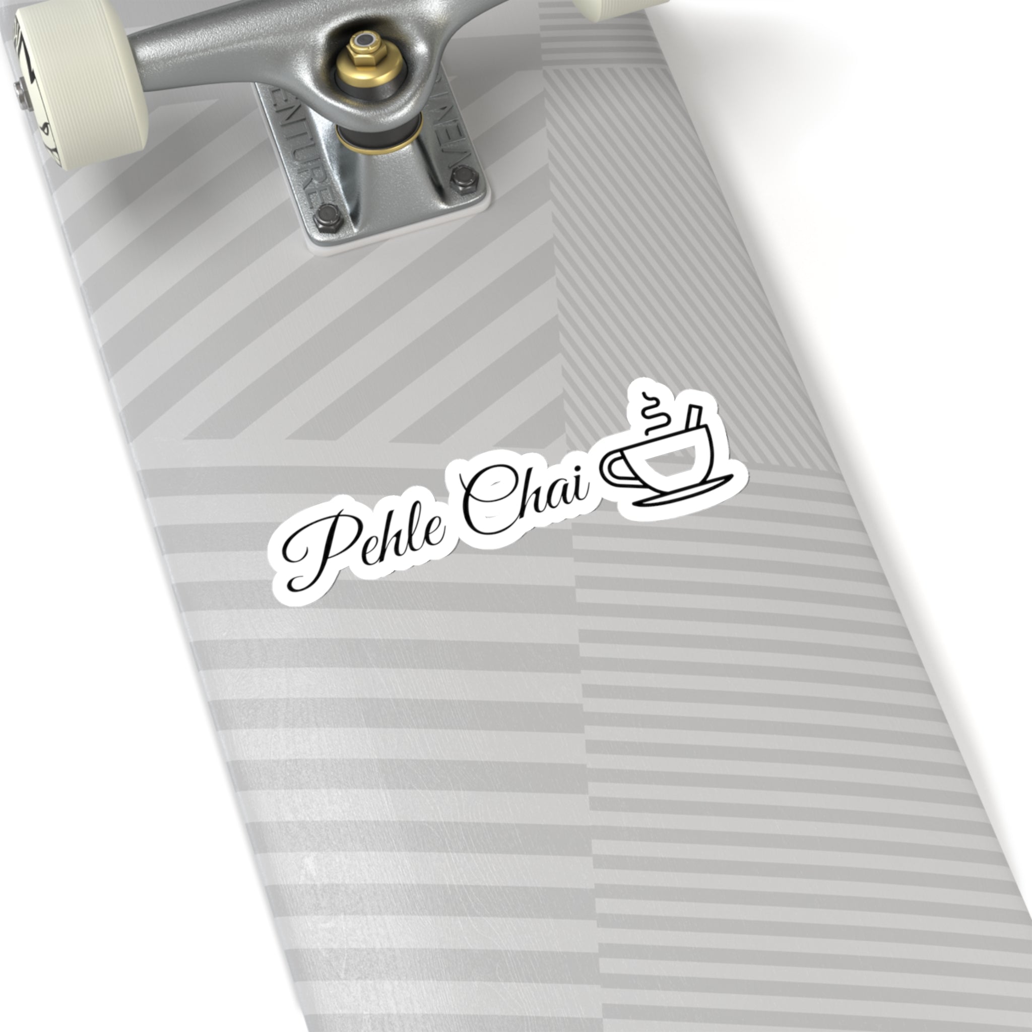 Chai Priority Sticker 6" × 6" White chai chai lover Coffee Fall Bestsellers gift Home & Living Kiss cut Magnets & Stickers Stickers Paper products