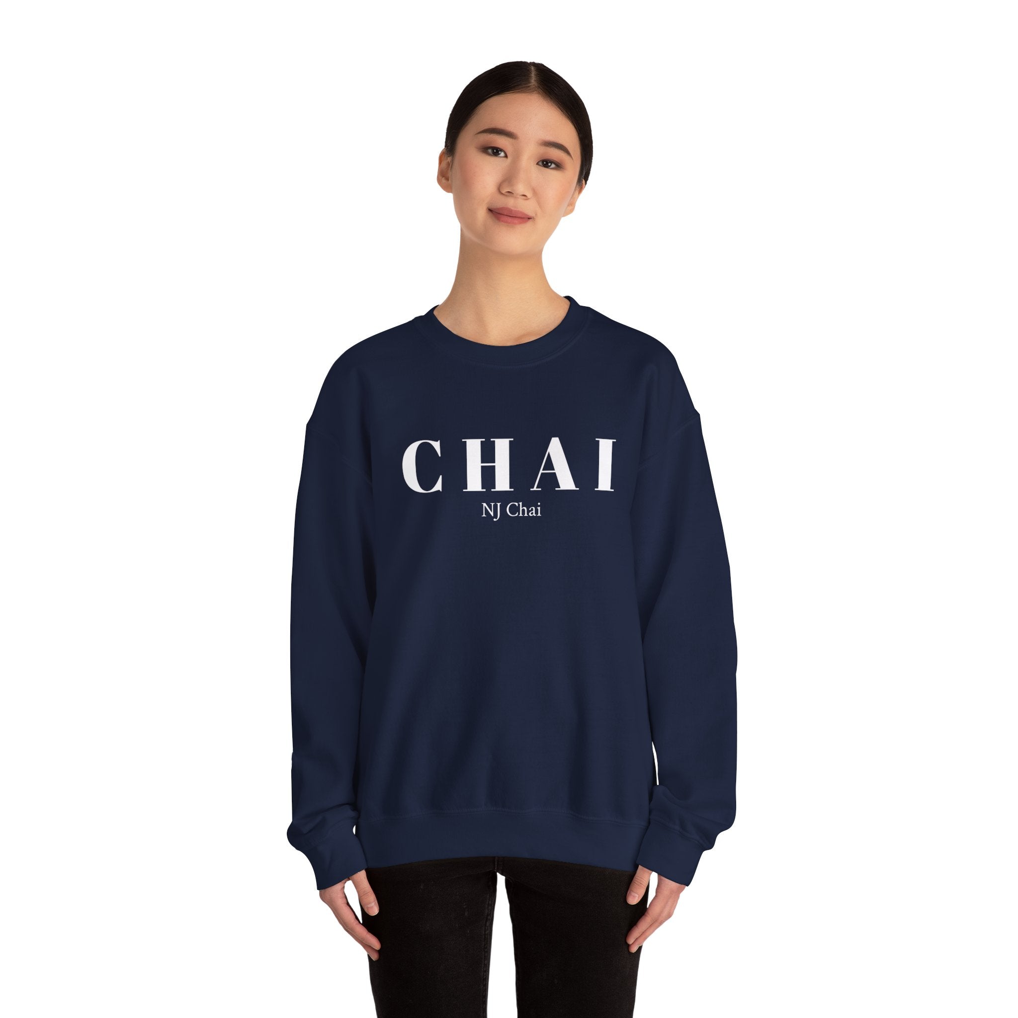 Chai Comfort Sweatshirt Chai Chai is life Chai lover Crew neck DTG Men's Clothing Regular fit Sweatshirts Unisex Valentine's Day Picks Women's Clothing Sweatshirt