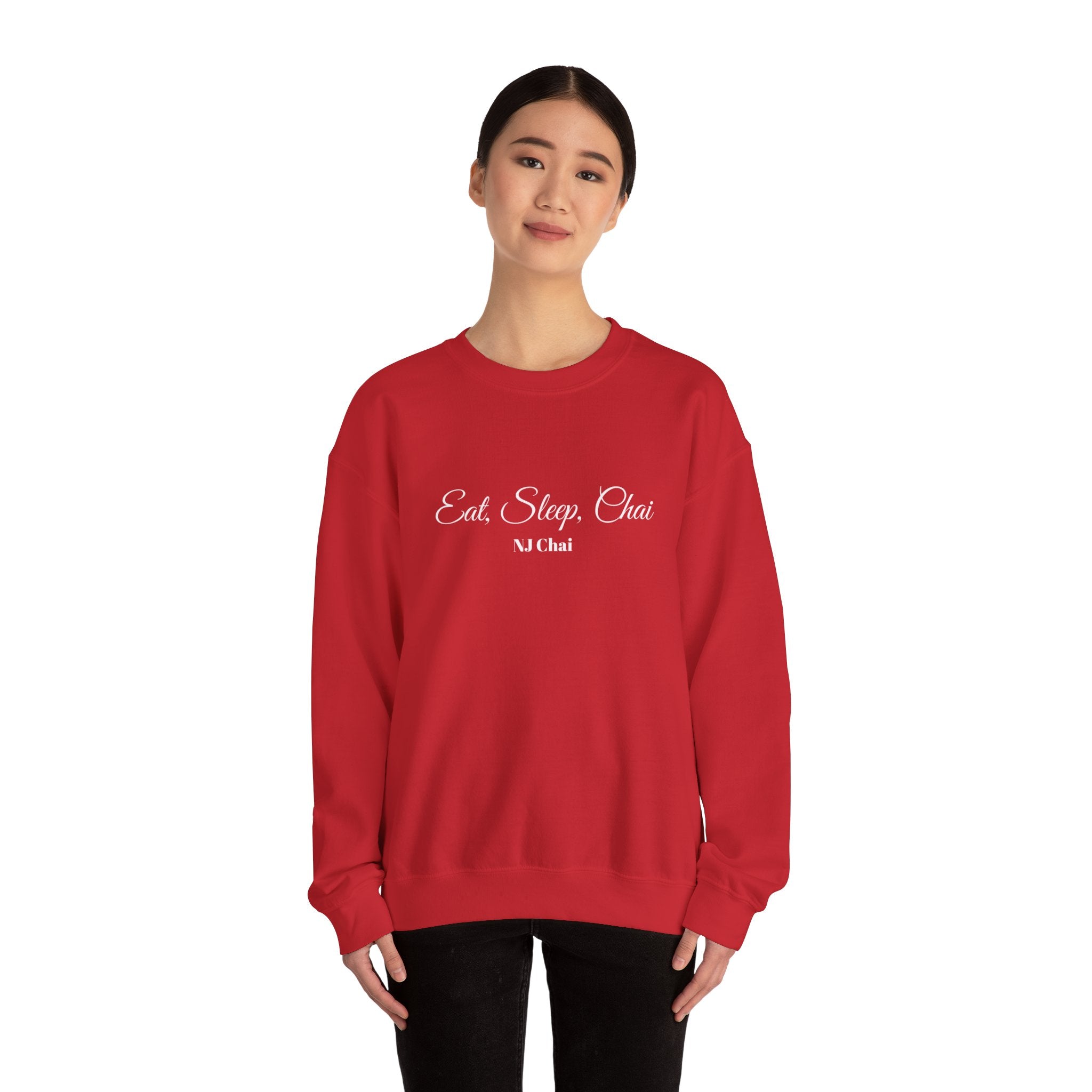 Chai Lover's Cozy Statement Sweatshirt Chai Chai Lover Crew neck Gift Men's Clothing Regular fit Sweatshirts Unisex Women's Clothing Sweatshirt