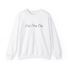 Chai Lover's Cozy Statement Sweatshirt White Chai Chai Lover Crew neck DTG Men's Clothing Regular fit Sweatshirts Unisex Valentine's Day Picks Women's Clothing Sweatshirt