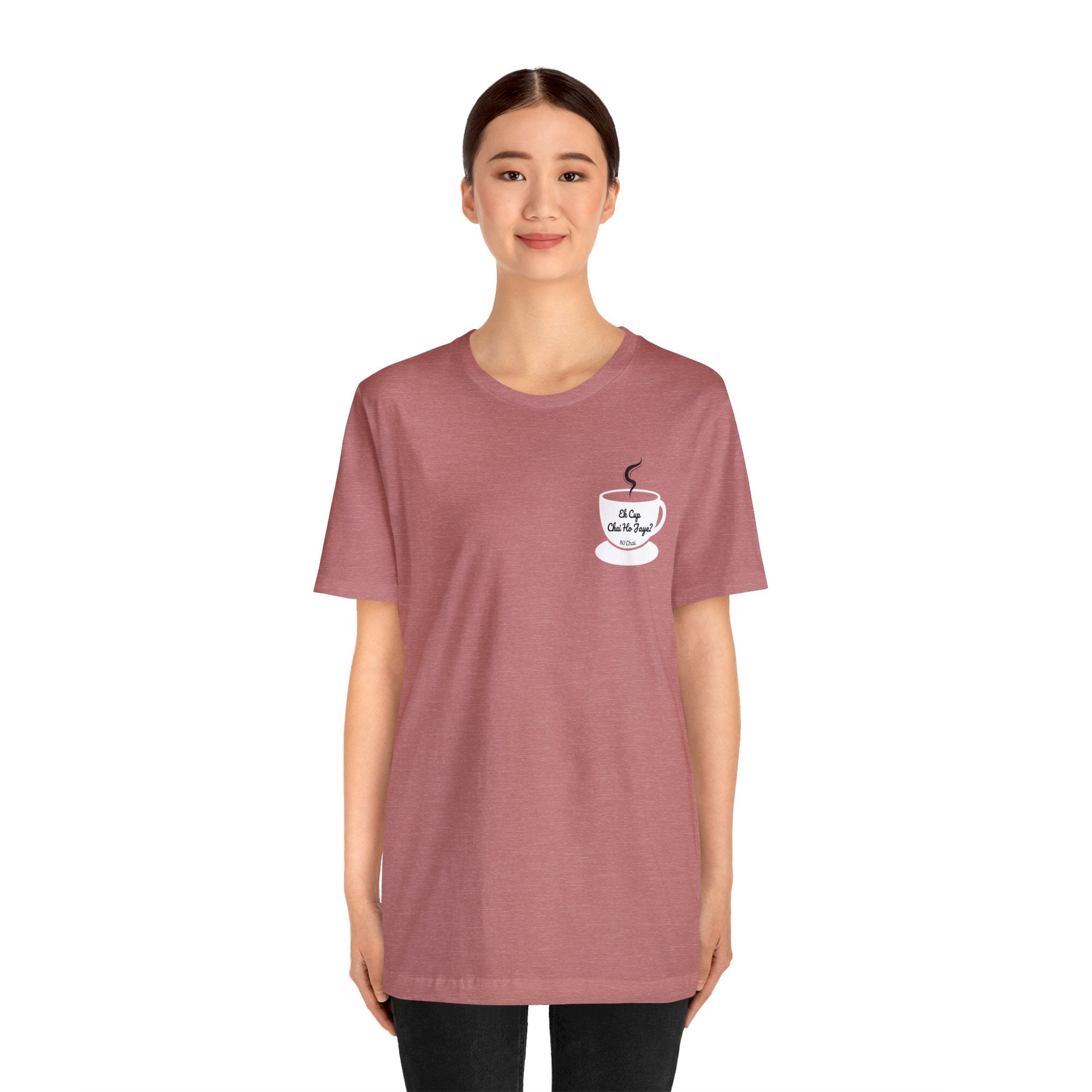 Ek Cup Chai Tshirt 2 day delivery Chai Chai Ho jaye? Chai Lover Cotton Crew neck DTG Express delivery Fast delivery Gift Men's Clothing Neck Labels Regular fit T-shirts Unisex Women's Clothing T-Shirt