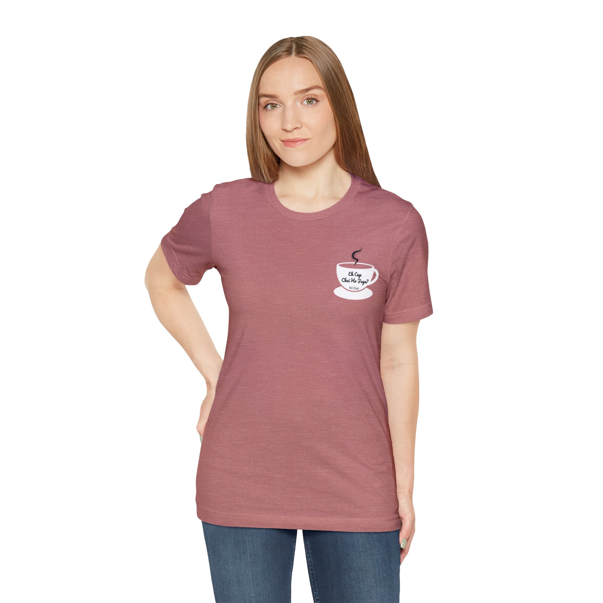 Ek Cup Chai Tshirt 2 day delivery Chai Chai Ho jaye? Chai Lover Cotton Crew neck DTG Express delivery Fast delivery Gift Men's Clothing Neck Labels Regular fit T-shirts Unisex Women's Clothing T-Shirt