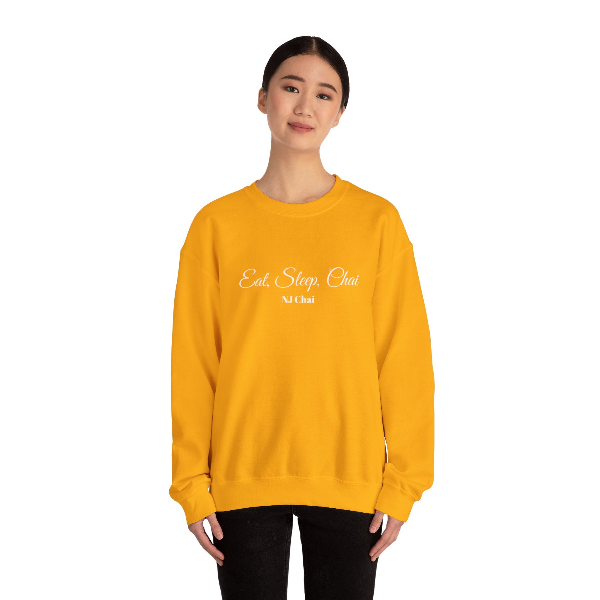 Chai Lover's Cozy Statement Sweatshirt Chai Chai Lover Crew neck Gift Men's Clothing Regular fit Sweatshirts Unisex Women's Clothing Sweatshirt