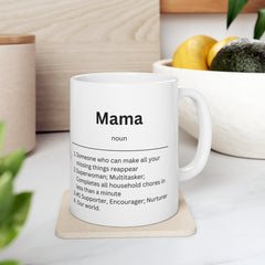 Appreciation Mug for Mamas 11oz Chai Chai Lover Coffee Mugs Gift Holiday Picks Home & Living Kitchen Mom Mother's day Motivation Mugs Sublimation Valentine's Day Picks White base Mug