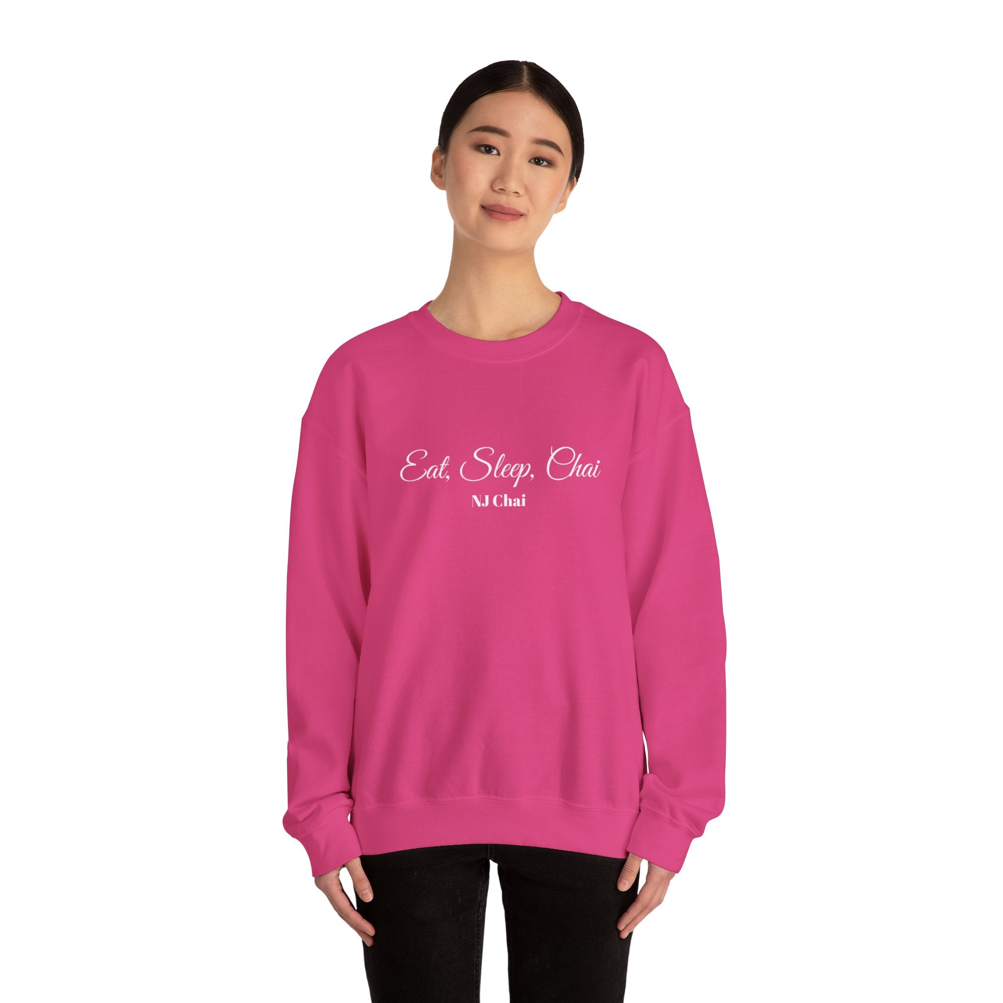 Chai Lover's Cozy Statement Sweatshirt Chai Chai Lover Crew neck Gift Men's Clothing Regular fit Sweatshirts Unisex Women's Clothing Sweatshirt