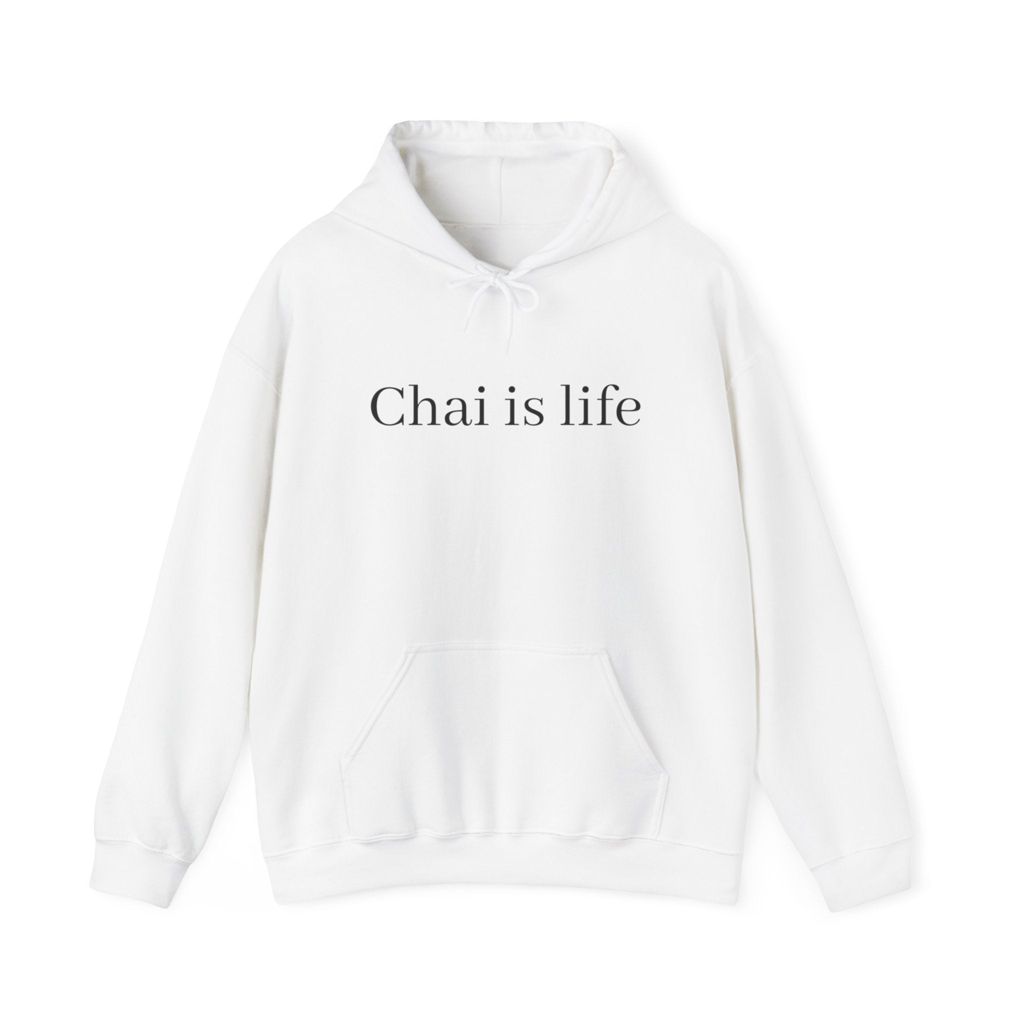 The Chai Life Sweatshirt Chai Chai Lover DTG Gift Hoodies Men's Clothing Regular fit Unisex Women's Clothing Hoodie