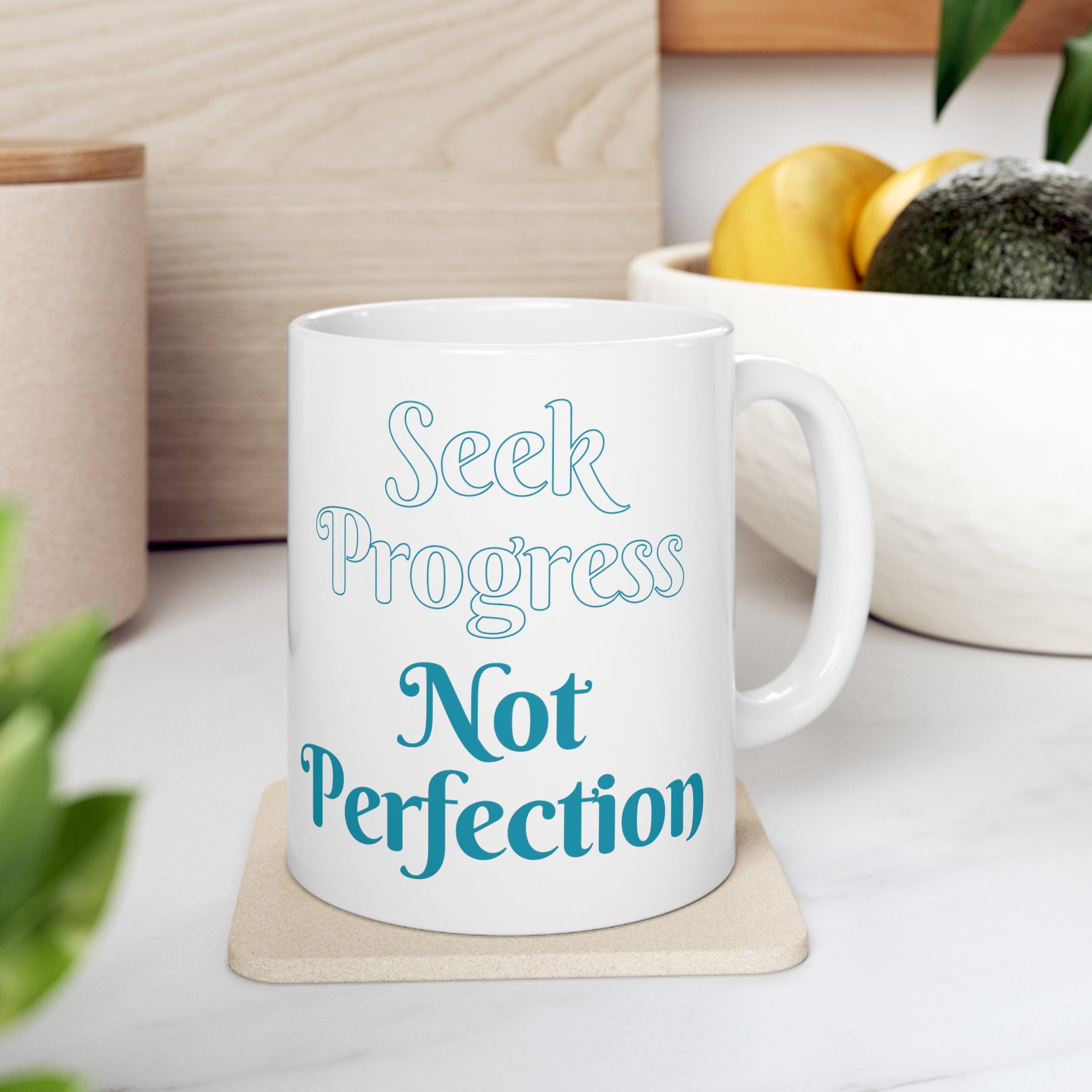 Progress Seekers Mug 11oz Chai Chai Lover Coffee Coffee Mugs Gift Holiday Picks Home & Living Kitchen Latte Mugs Sublimation Tea Tea lover Valentine's Day Picks White base Mug