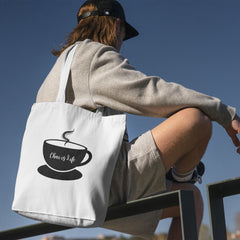 Chai Is Life Tote Bag Accessories All Over Print Assembled in the USA Assembled in USA Bags Made in the USA Made in USA Totes Bags