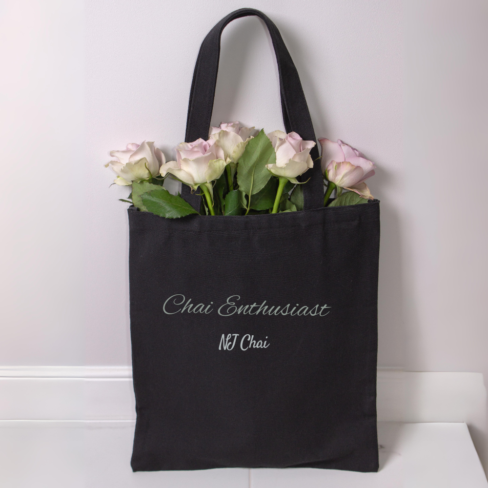 Chai Enthusiast Tote Bag Accessories All Over Print Assembled in the USA Assembled in USA Bags Chai Chai lover Gift Made in the USA Made in USA Totes Bags