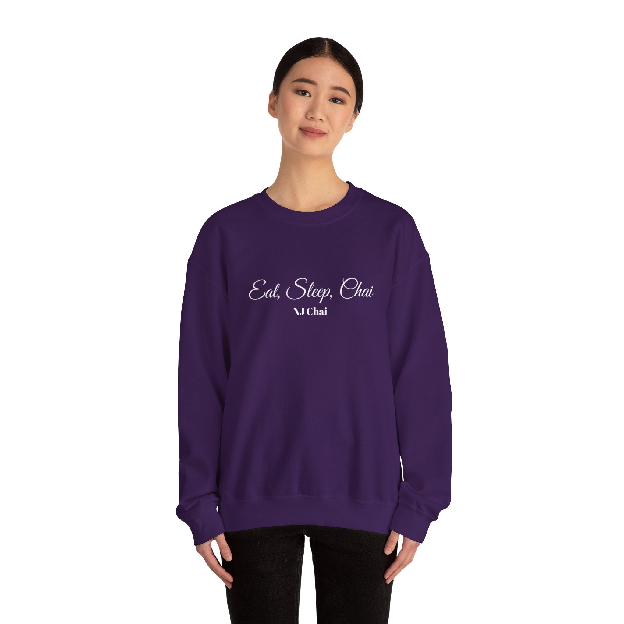 Chai Lover's Cozy Statement Sweatshirt Chai Chai Lover Crew neck Gift Men's Clothing Regular fit Sweatshirts Unisex Women's Clothing Sweatshirt