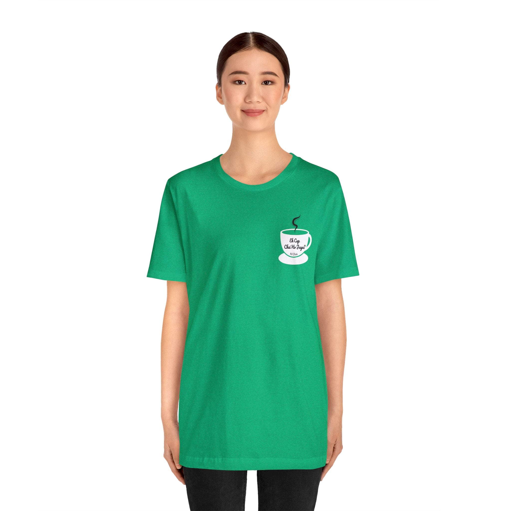 Ek Cup Chai Tshirt 2 day delivery Chai Chai Ho jaye? Chai Lover Cotton Crew neck DTG Express delivery Fast delivery Gift Men's Clothing Neck Labels Regular fit T-shirts Unisex Women's Clothing T-Shirt