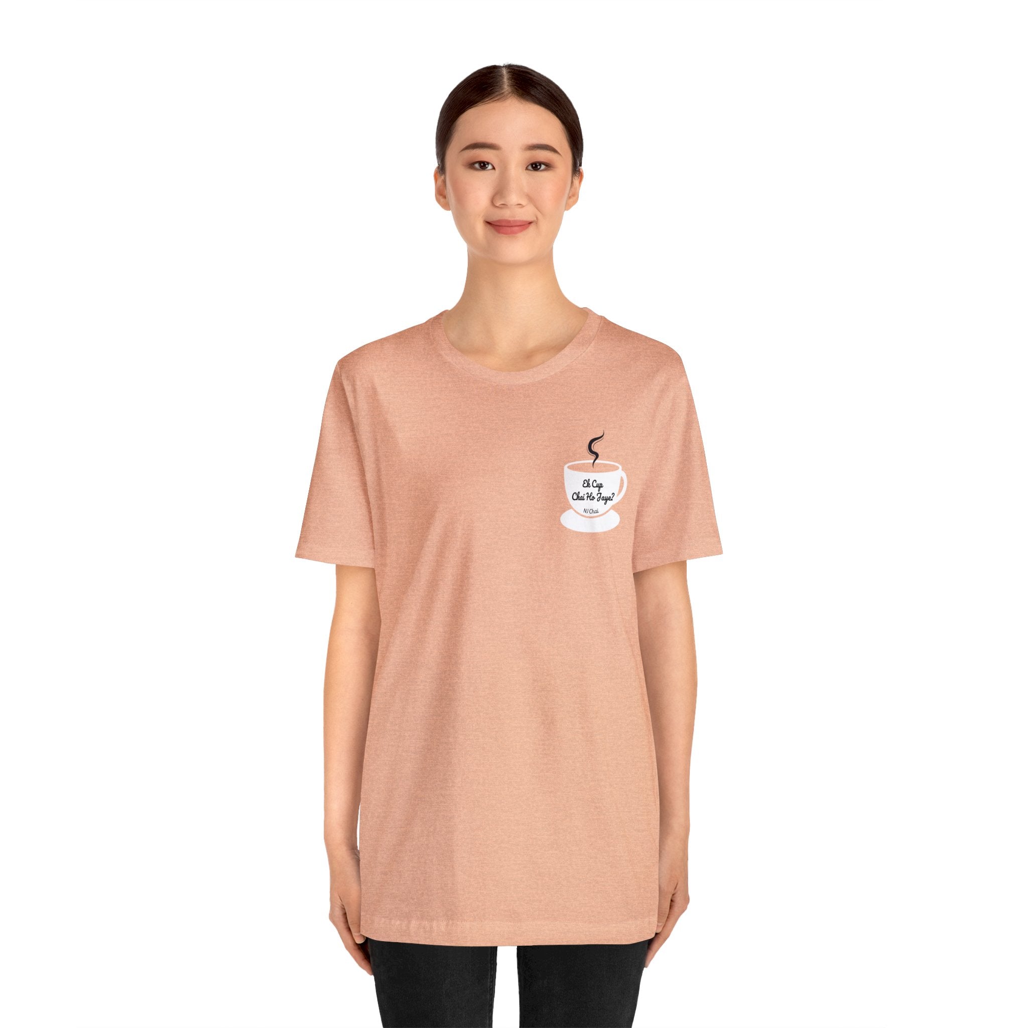 Ek Cup Chai Tshirt 2 day delivery Chai Chai Ho jaye? Chai Lover Cotton Crew neck DTG Express delivery Fast delivery Gift Men's Clothing Neck Labels Regular fit T-shirts Unisex Women's Clothing T-Shirt