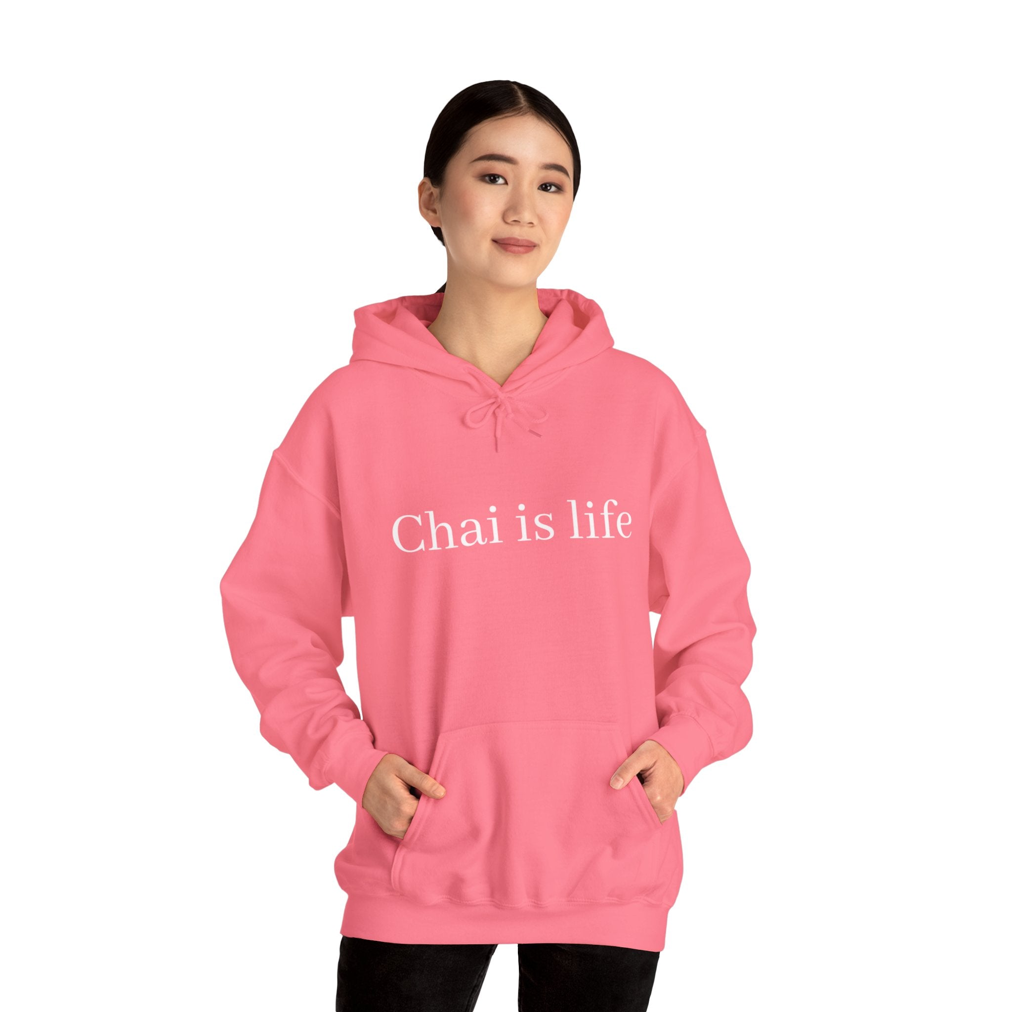 The Chai Life Sweatshirt Chai Chai Lover DTG Gift Hoodies Men's Clothing Regular fit Unisex Women's Clothing Hoodie