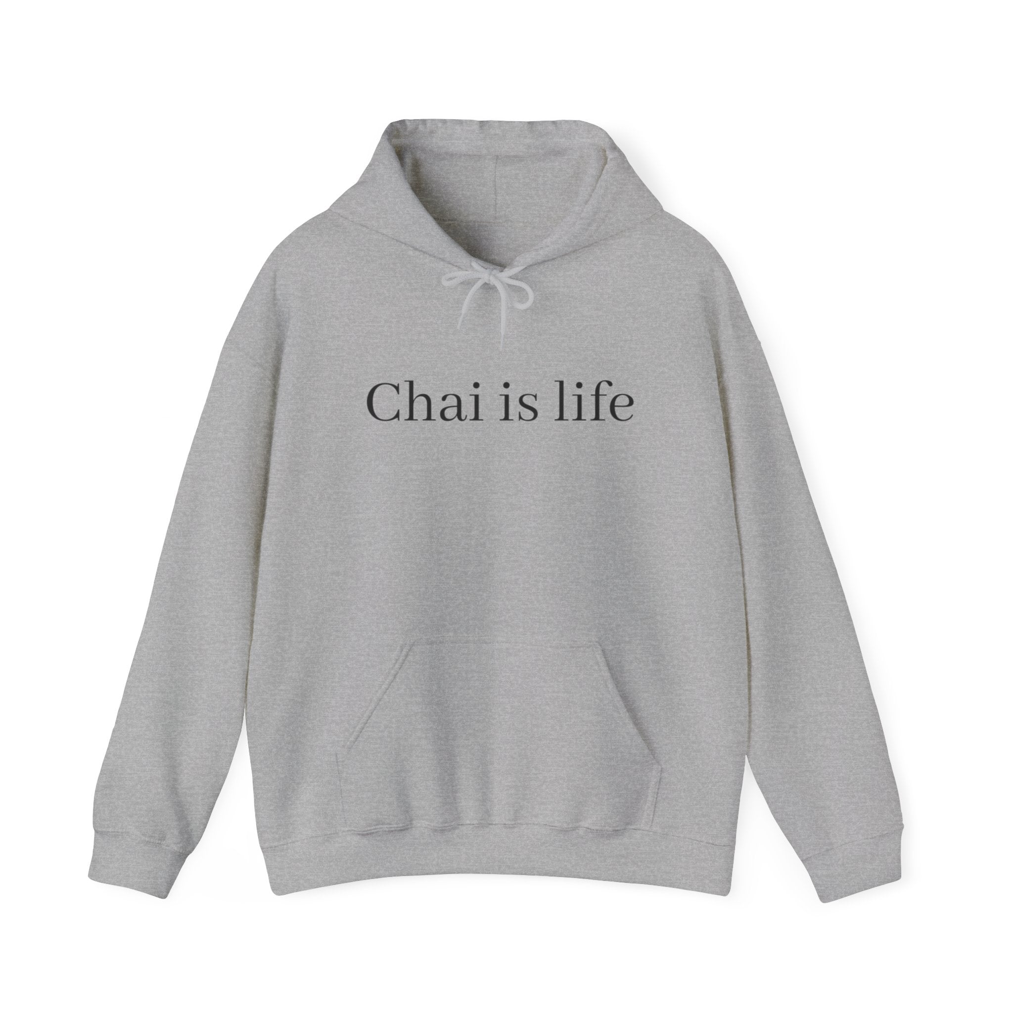 The Chai Life Sweatshirt Chai Chai Lover DTG Gift Hoodies Men's Clothing Regular fit Unisex Women's Clothing Hoodie