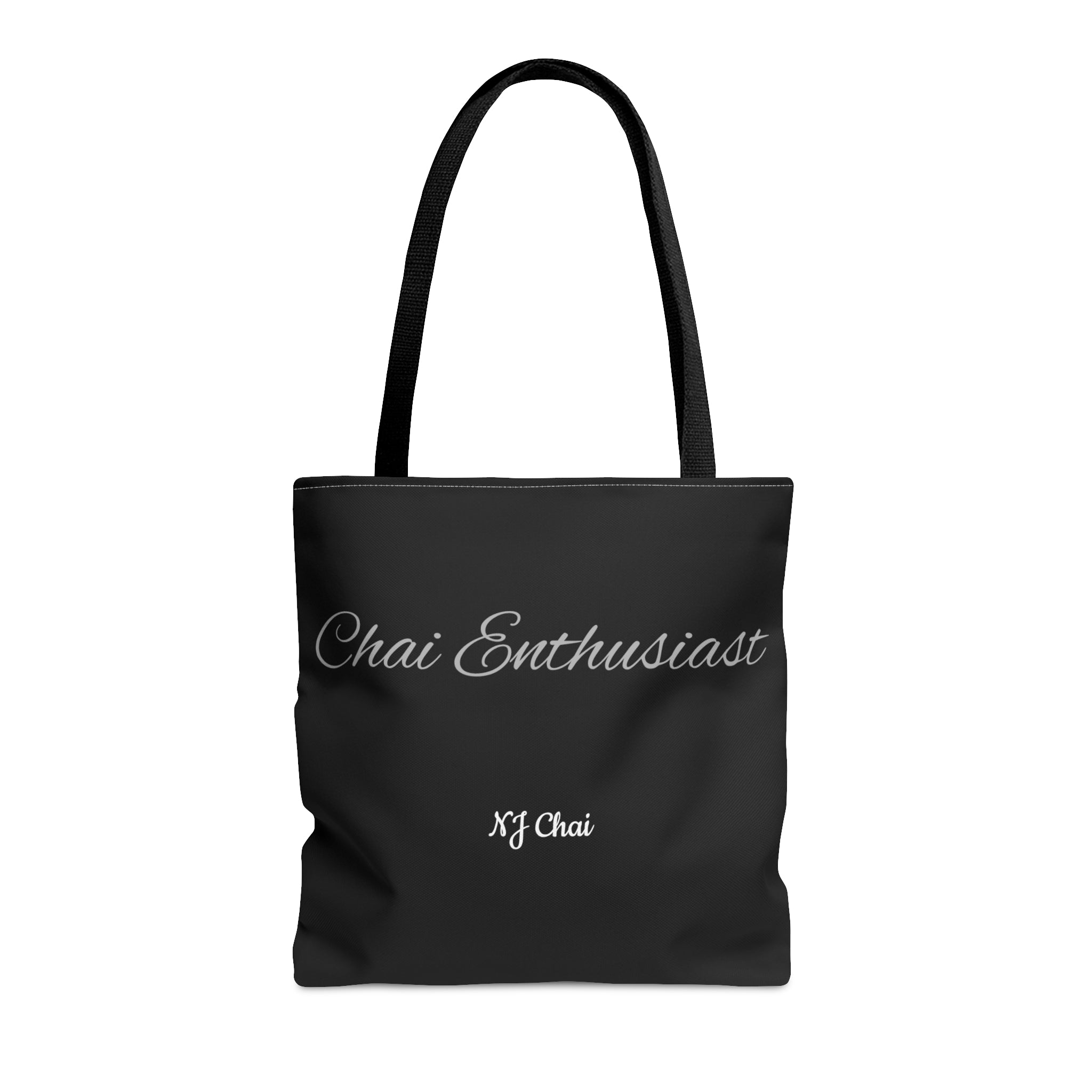 Chai Enthusiast Tote Bag Medium Accessories All Over Print Assembled in the USA Assembled in USA Bags Chai Chai lover Gift Made in the USA Made in USA Totes Bags