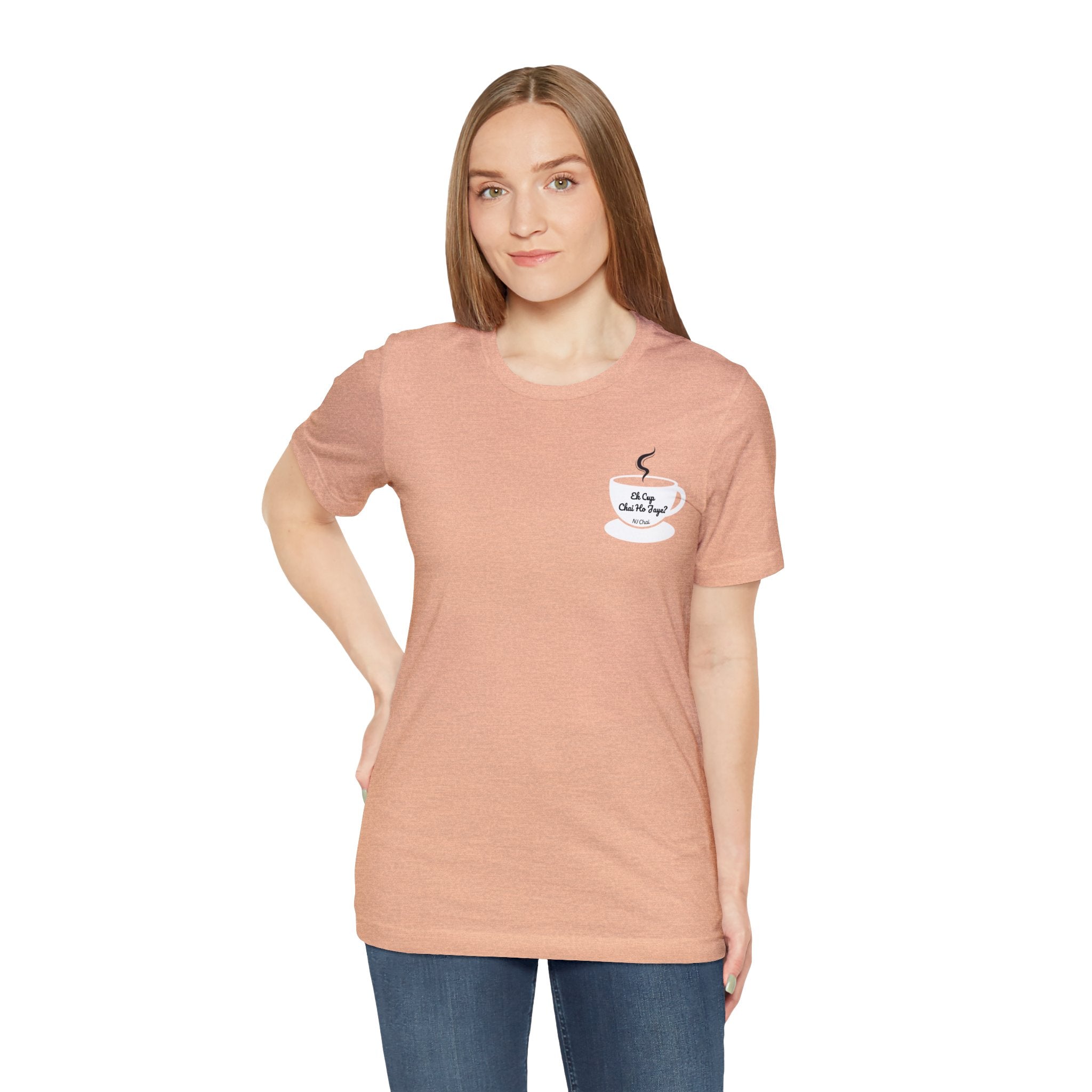 Ek Cup Chai Tshirt 2 day delivery Chai Chai Ho jaye? Chai Lover Cotton Crew neck DTG Express delivery Fast delivery Gift Men's Clothing Neck Labels Regular fit T-shirts Unisex Women's Clothing T-Shirt