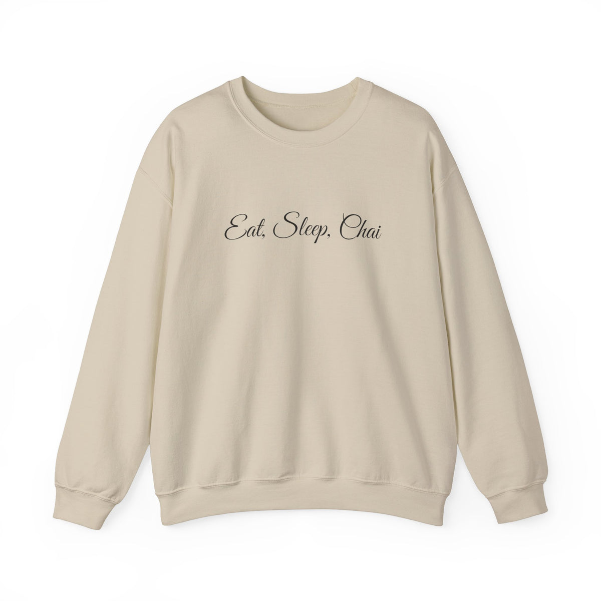 Chai Lover's Cozy Statement Sweatshirt Chai Chai Lover Crew neck DTG Men's Clothing Regular fit Sweatshirts Unisex Valentine's Day Picks Women's Clothing Sweatshirt