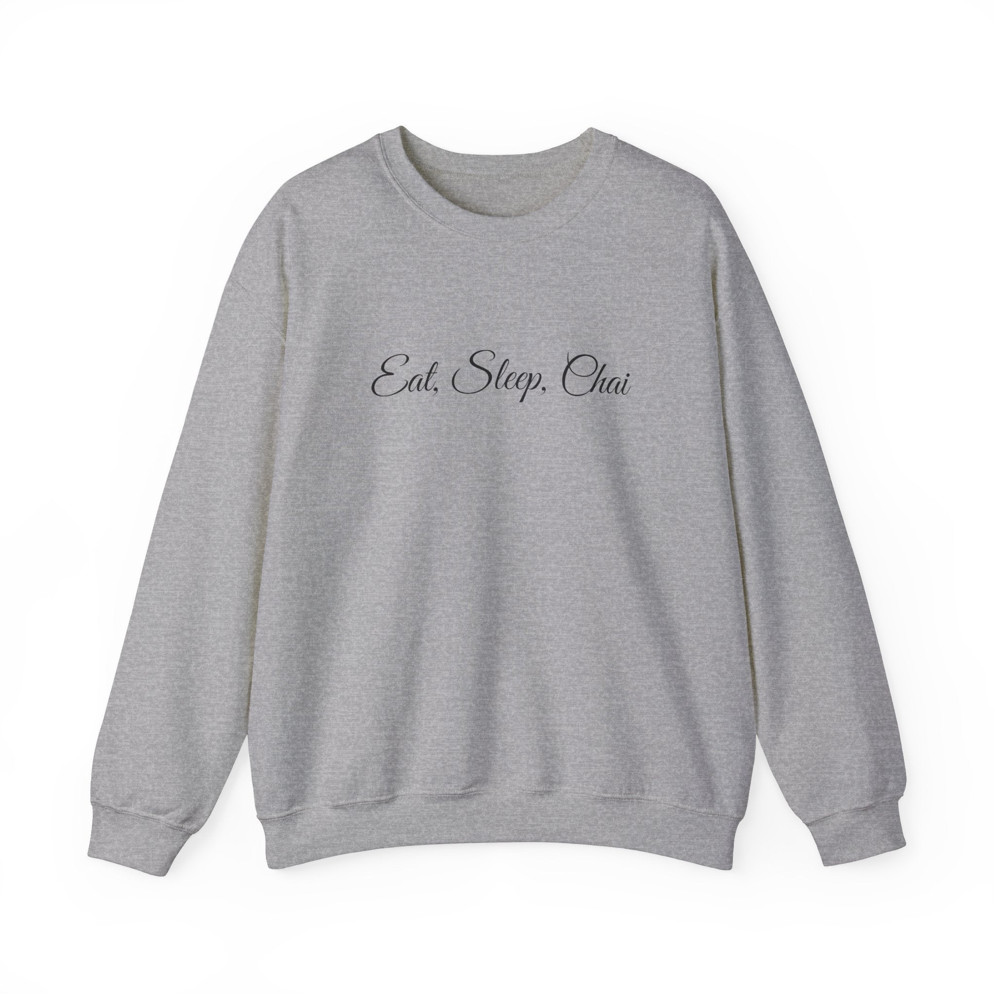 Chai Lover's Cozy Statement Sweatshirt Sport Grey Chai Chai Lover Crew neck DTG Men's Clothing Regular fit Sweatshirts Unisex Valentine's Day Picks Women's Clothing Sweatshirt